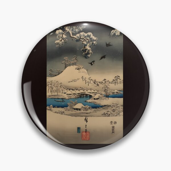 Item preview, Winter Landscape River Valley designed and sold by SACOUCHA.