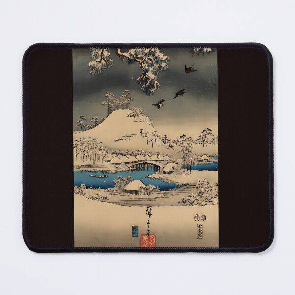 Item preview, Winter Landscape River Valley designed and sold by SACOUCHA.