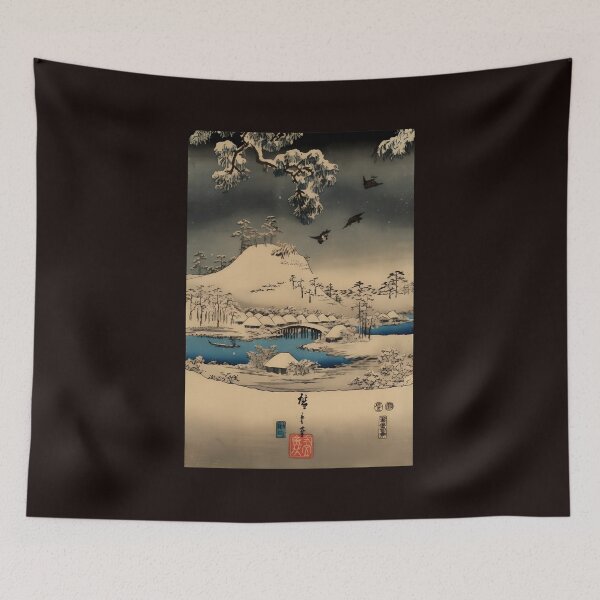 Item preview, Winter Landscape River Valley designed and sold by SACOUCHA.