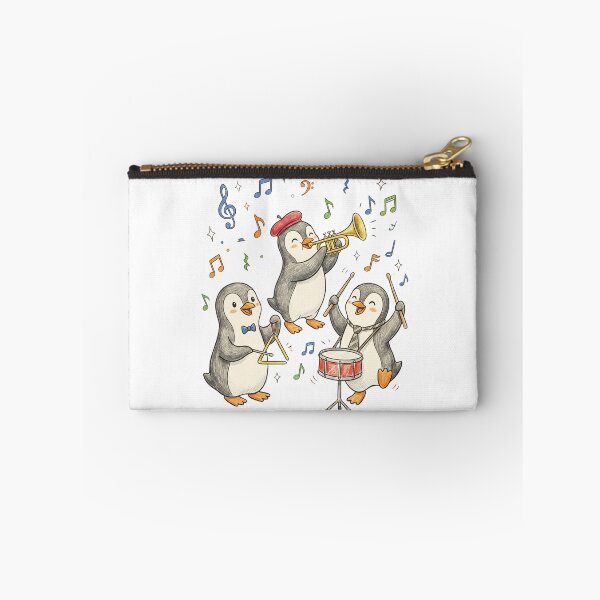Item preview, Cute Penguins Music Concert - Little Animal Band designed and sold by TaiwanMemory.