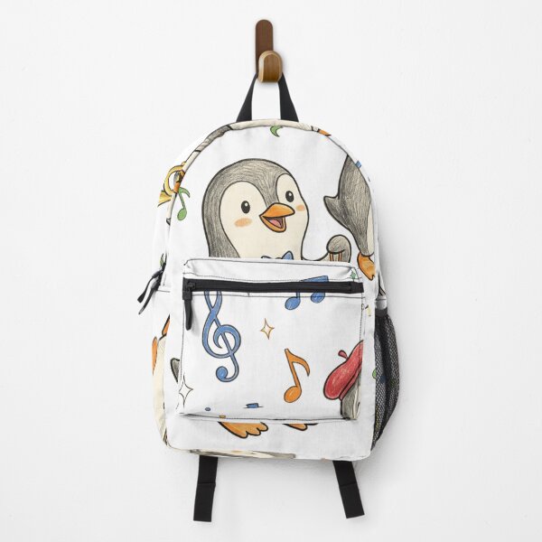 Item preview, Cute Penguins Music Concert - Little Animal Band designed and sold by TaiwanMemory.