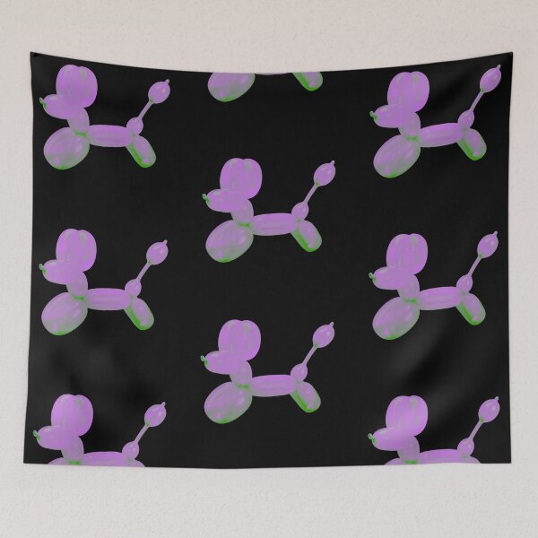 Item preview, Cute Glossy Purple Balloon Dog designed and sold by shaescreations1.
