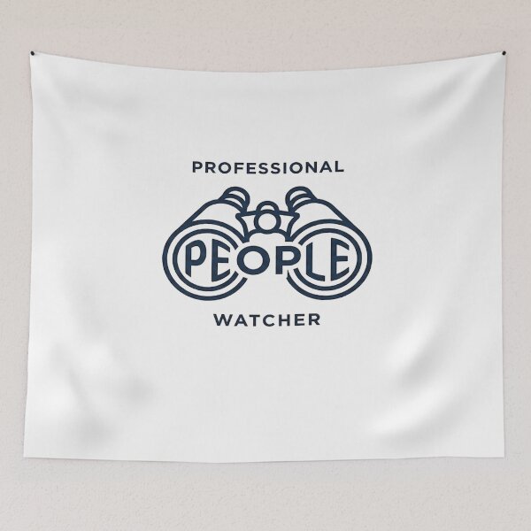 Item preview, Professional People Watcher designed and sold by CanvasNorth.
