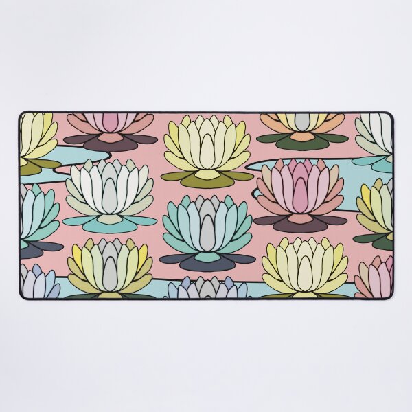 Item preview, Pink Water Lily Botanical Flower designed and sold by Karin Taylor.