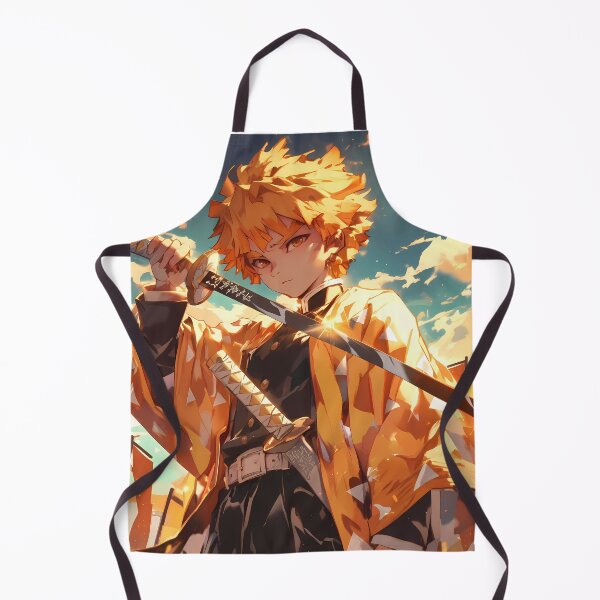 Item preview, Zenitsu Agatsuma Demon Slayer Lightning Glow Determined Hero Look designed and sold by bystudiolereve.