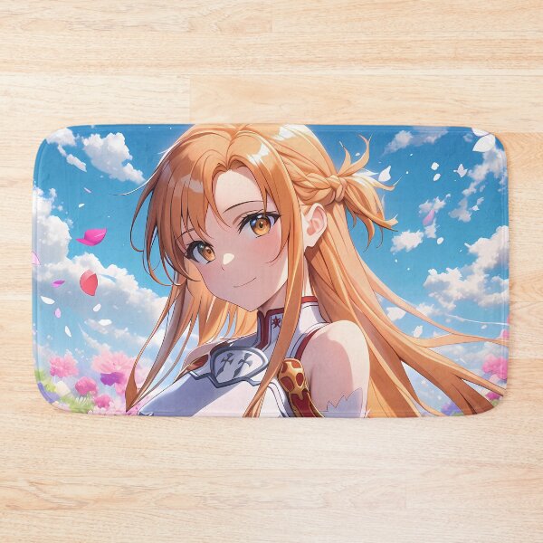 Item preview, Asuna Sword Art Online Flower Field Sunshine Waifu Portrait designed and sold by bystudiolereve.