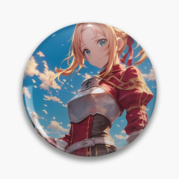 Item preview, Silica Sword Art Online Brave Red Knight In Golden Field designed and sold by bystudiolereve.