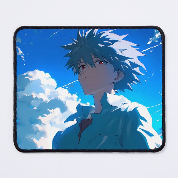 Item preview, Kaworu Nagisa Neon Genesis Evangelion Dreamy Sky Calm Aura designed and sold by bystudiolereve.