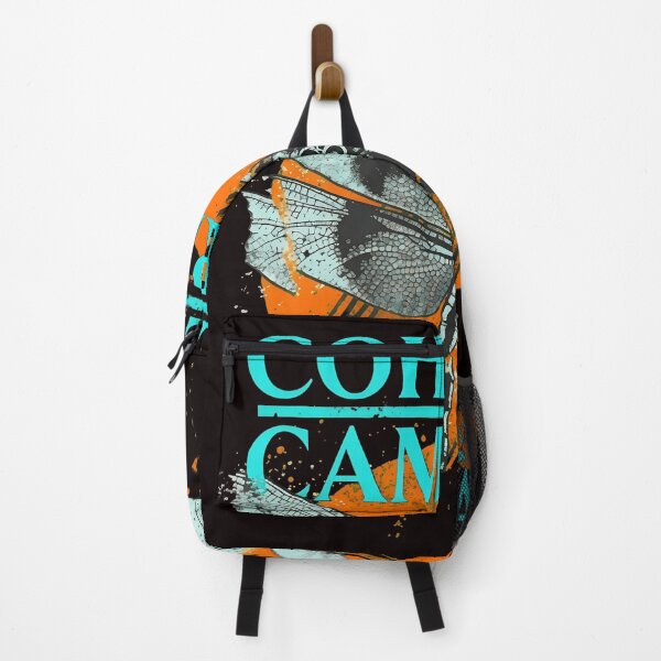Item preview, Cyan Insect Graphic Cyan Orange Print designed and sold by VanguardSkull.