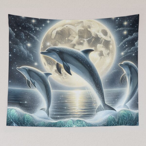Item preview, Dolphin Yin Yang Harmony designed and sold by LiveLearnCreate.