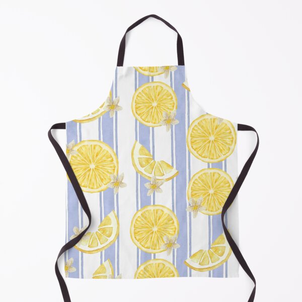 Item preview, Fresh Beachy Summer Lemons Pattern designed and sold by ScorpioSunStudio.