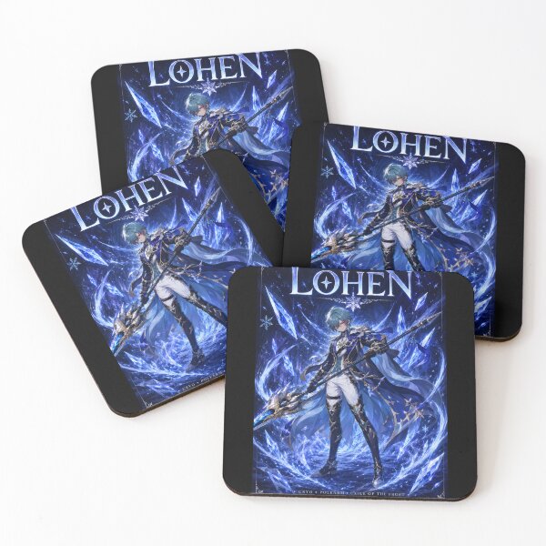 Item preview, Póster de Lohen Genshin Impact designed and sold by Zashia.