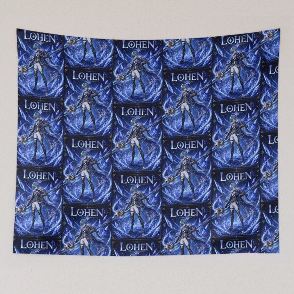 Item preview, Lohen Genshin Impact Poster designed and sold by Zashia.