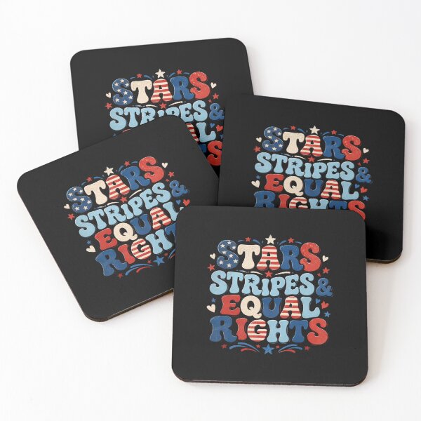 Item preview, Stars Stripes And Equal Rights Patriotic Independence Day Design designed and sold by Osstaramilua.