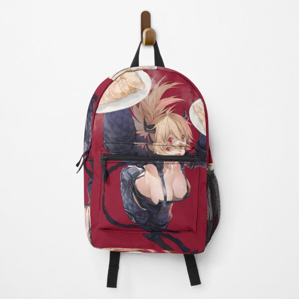 Item preview, Nikaido Dorohedoro Dumpling Delivery With Red Background Charm designed and sold by PMartistStudio.