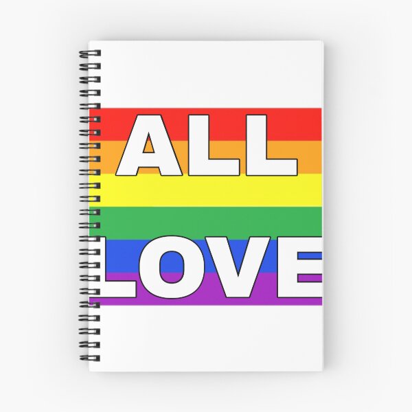 Item preview, All Love Rainbow Pride Flag designed and sold by PopBubbleShop.