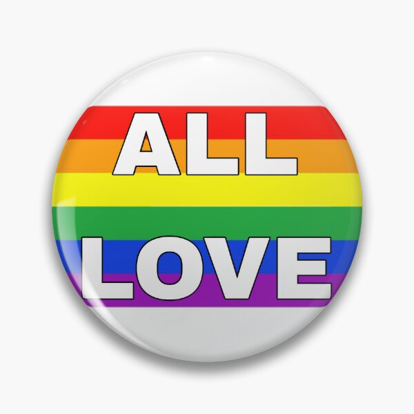 Item preview, All Love Rainbow Pride Flag designed and sold by PopBubbleShop.