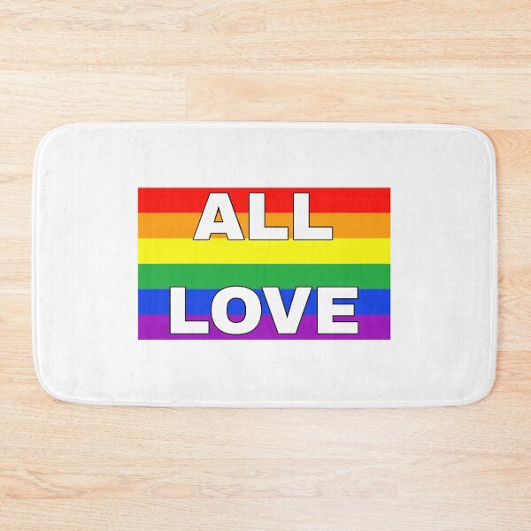 Item preview, All Love Rainbow Pride Flag designed and sold by PopBubbleShop.