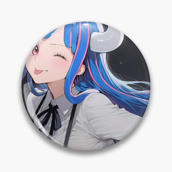 Item preview, Ulti One Piece Snowy Mountain Wink With Blue Hair designed and sold by PMartistStudio.