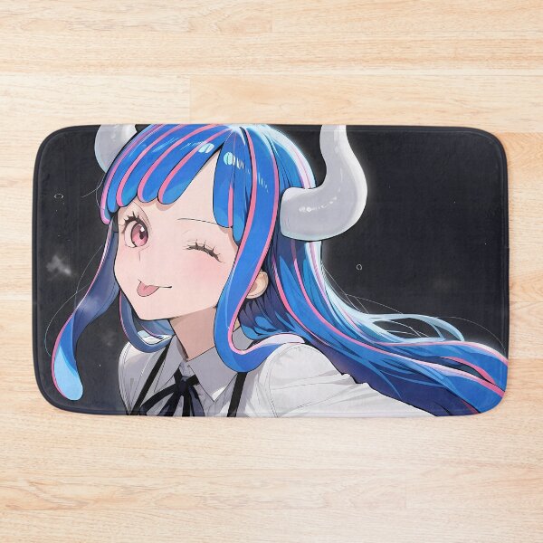 Item preview, Ulti One Piece Snowy Mountain Wink With Blue Hair designed and sold by PMartistStudio.