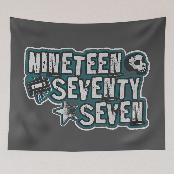 Item preview, 1977 Nineteen Seventy Seven Grunge designed and sold by ThePioneerWay.