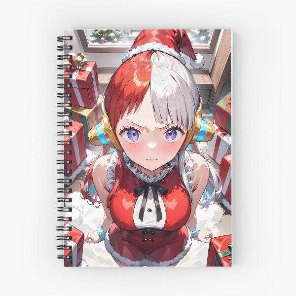 Item preview, Uta One Piece Holiday Pout Christmas Anime Girl designed and sold by PMartistStudio.