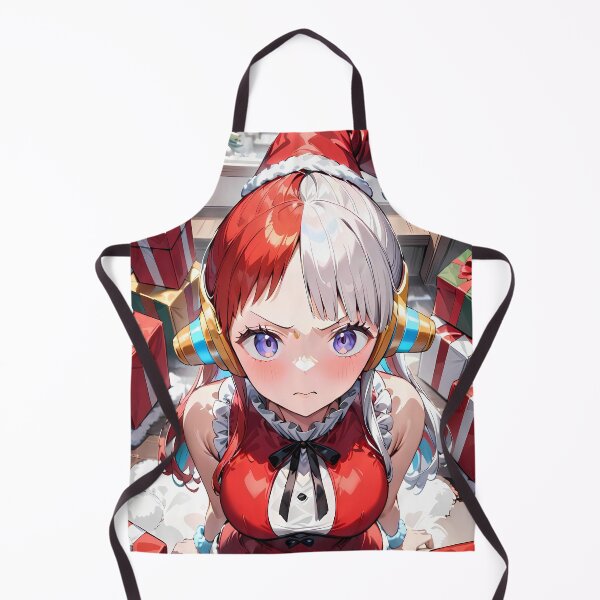 Item preview, Uta One Piece Holiday Pout Christmas Anime Girl designed and sold by PMartistStudio.