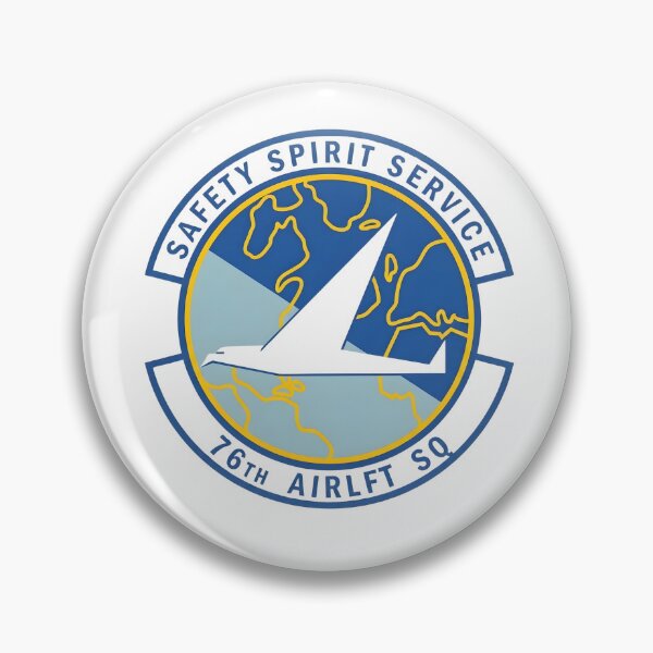 Item preview, 76th Airlift Squadron Military Insignia designed and sold by CharlieDesings.