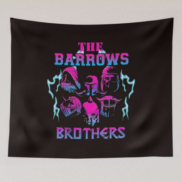 Item preview, Barrows Brothers Neon Storm Knight Headgear designed and sold by DotDedi.