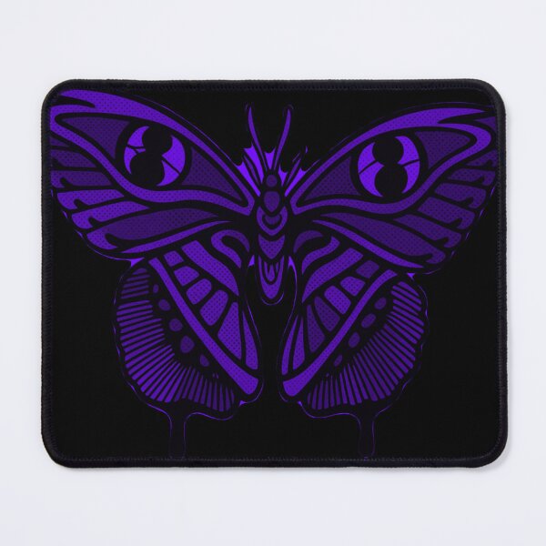 Item preview, Neo Traditional Tattoo Purple Darkwork Moth designed and sold by Ideniquo.