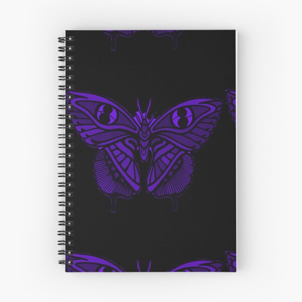 Item preview, Neo Traditional Tattoo Purple Darkwork Moth designed and sold by Ideniquo.