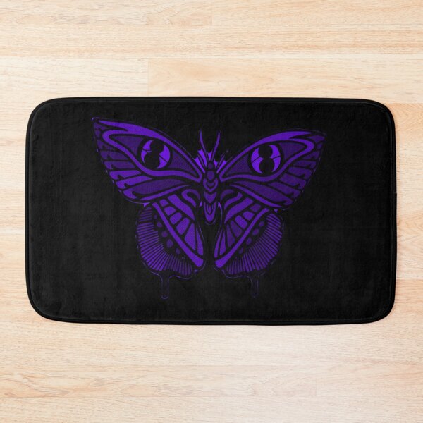 Item preview, Neo Traditional Tattoo Purple Darkwork Moth designed and sold by Ideniquo.