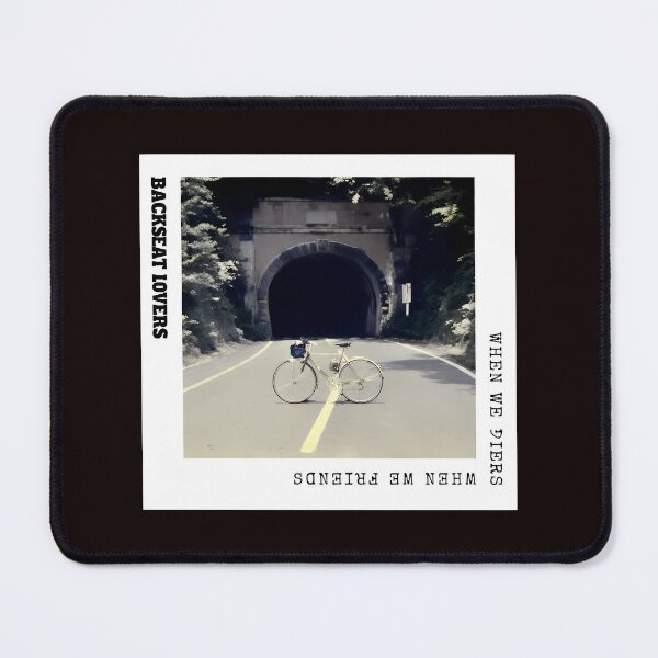 Item preview, Nostalgic Road Tunnel Bicycle Print designed and sold by DotDedi.