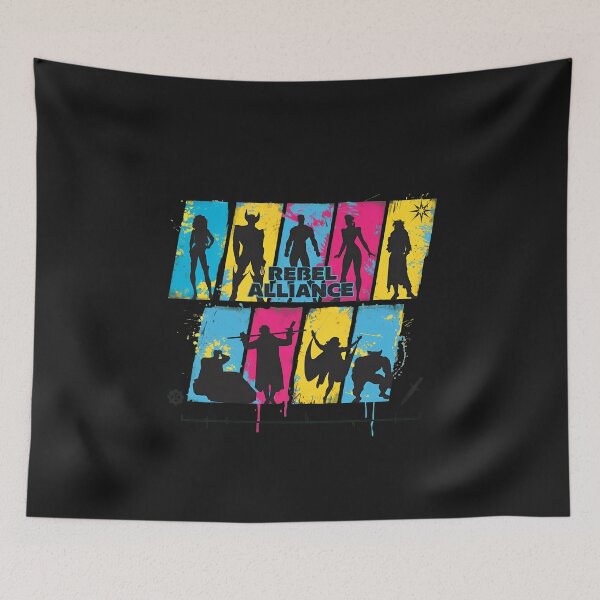 Item preview, Group Character Silhouettes Bright Style  designed and sold by RussGrays.