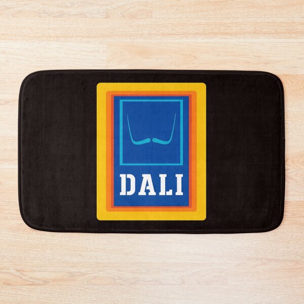 Item preview, Dali Mustache Grocer Logo  designed and sold by DotDedi.
