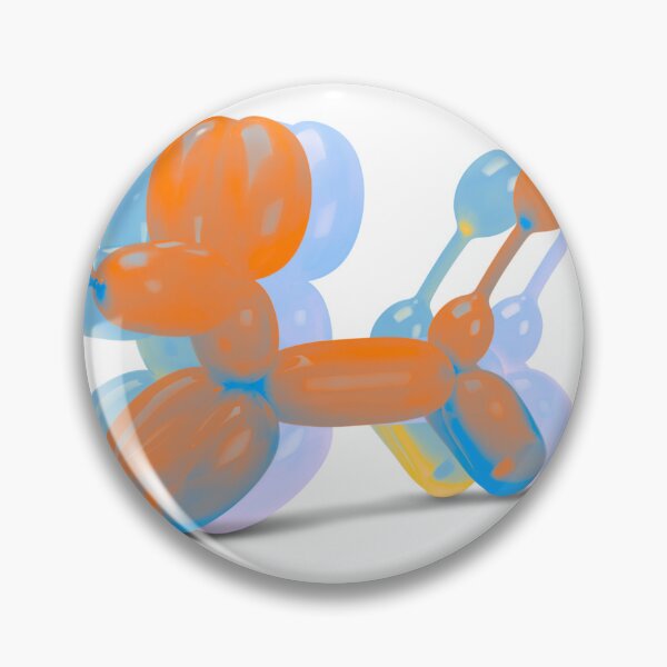 Item preview, Glossy Orange and Blue Balloon Dog Trio designed and sold by shaescreations1.
