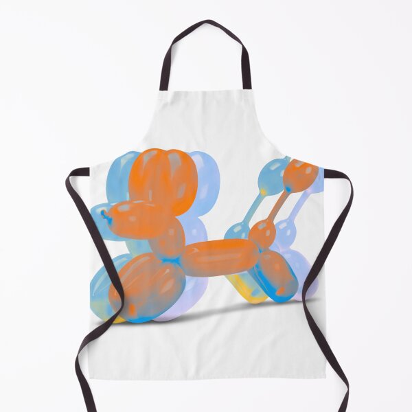 Item preview, Glossy Orange and Blue Balloon Dog Trio designed and sold by shaescreations1.