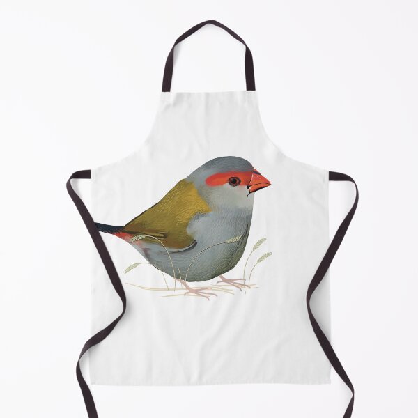 Item preview, Red browed Finch Australian Native Bird designed and sold by Karin Taylor.