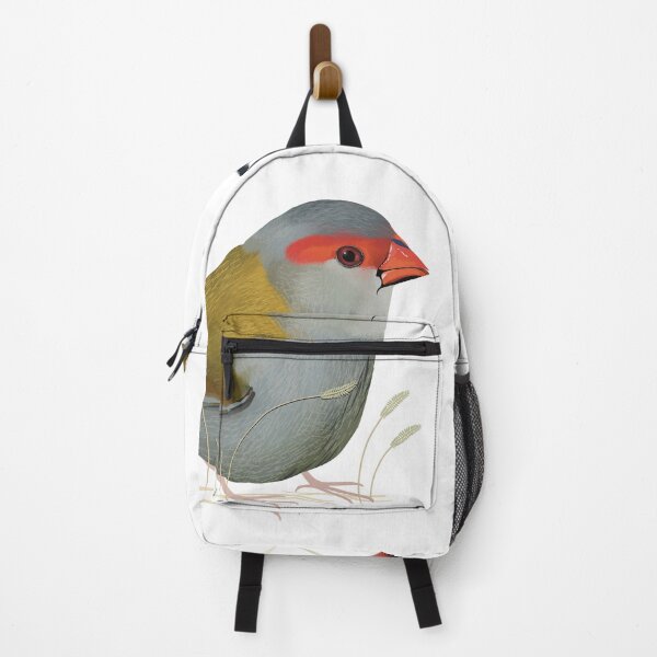 Item preview, Red browed Finch Australian Native Bird designed and sold by Karin Taylor.