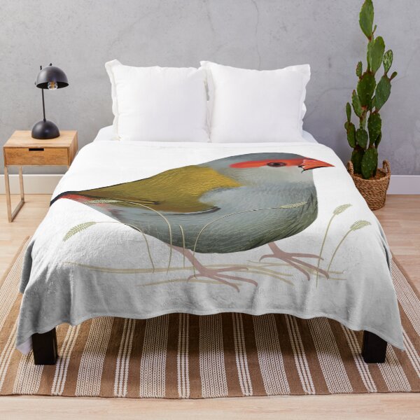 Item preview, Red browed Finch Australian Native Bird designed and sold by Karin Taylor.