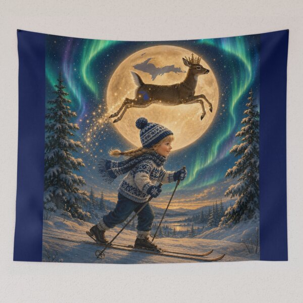Item preview, Cross Country Ski Michigan designed and sold by FreshWaterWares.