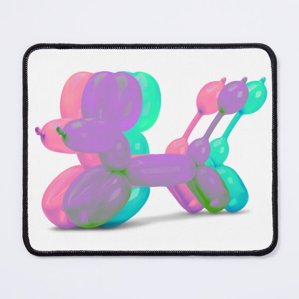 Item preview, Colorful Glossy Neon Balloon Dog Trio designed and sold by shaescreations1.