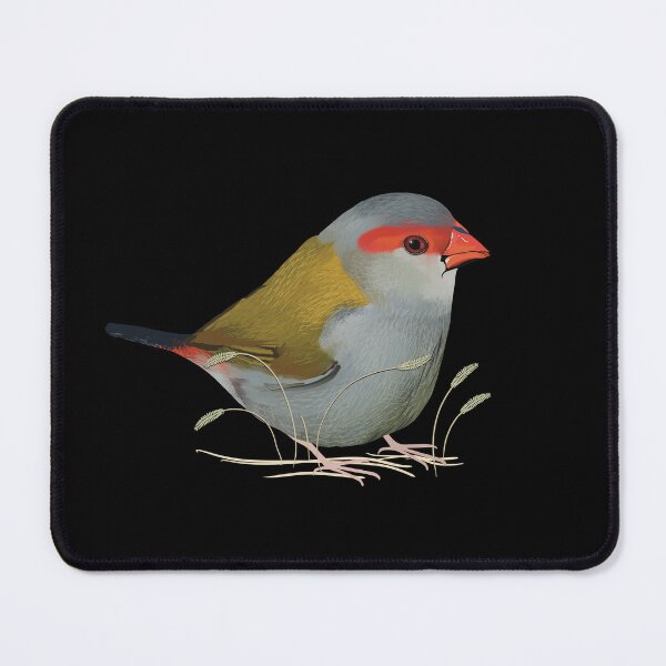Item preview, Red browed Finch Australian Native Bird designed and sold by Karin Taylor.