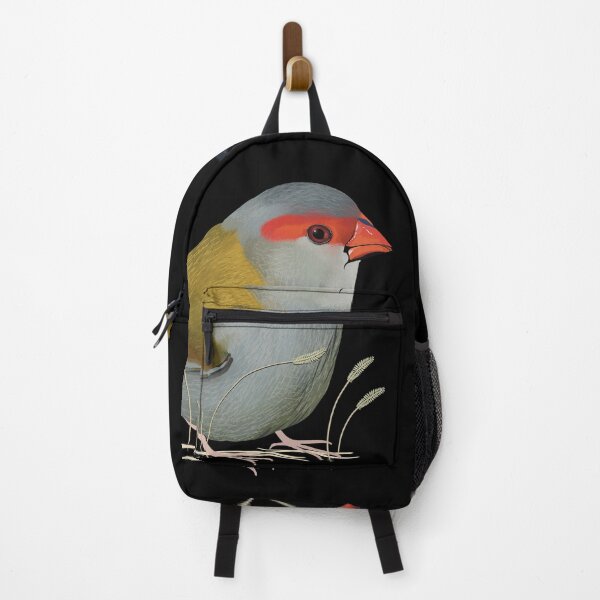 Item preview, Red browed Finch Australian Native Bird designed and sold by Karin Taylor.