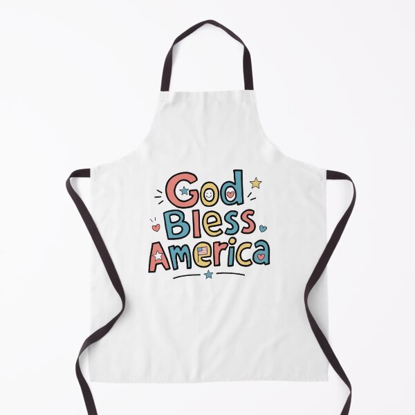 Item preview, God Bless America Cute Patriotic Christian Graphic designed and sold by OHSHALOM.