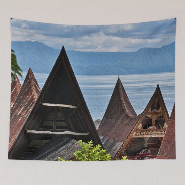 Item preview, Batak architecture and Sumatran reliefs designed and sold by franck380.