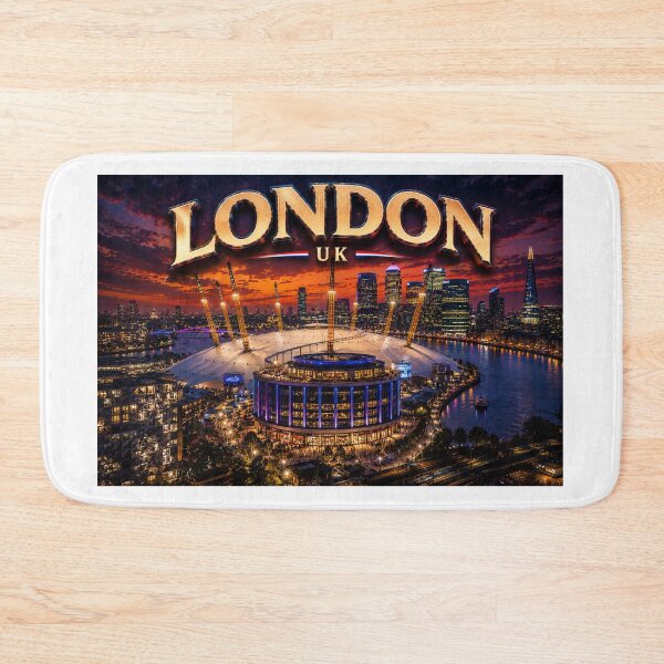 Item preview, London City Skyline Concert Venue -Twilight Edition designed and sold by globetrottergfx.