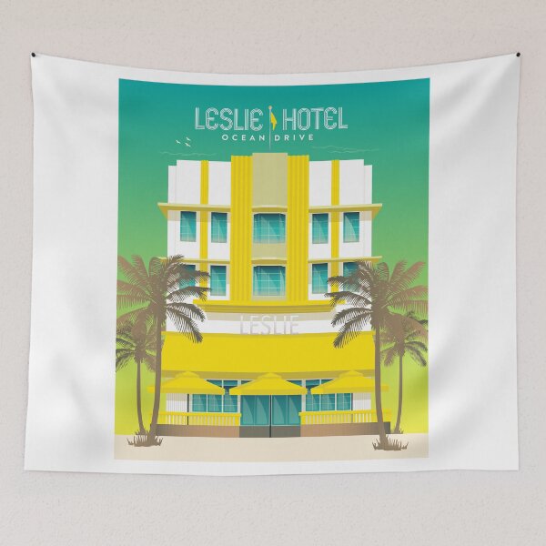Item preview, The Leslie Hotel designed and sold by alicemwolf.
