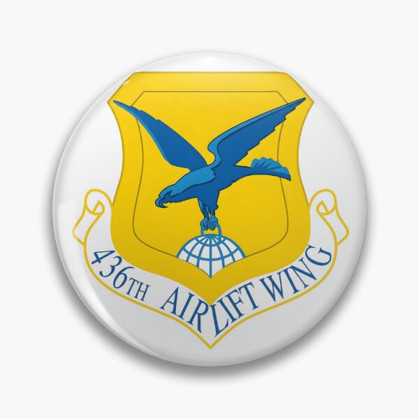Item preview, 436th Airlift Wing Military Insignia designed and sold by CharlieDesings.