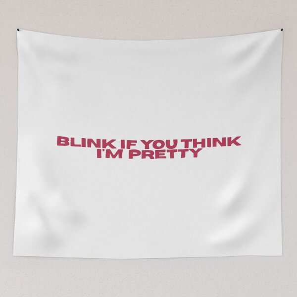 Item preview, blink if you think I'm pretty designed and sold by caramelrts.